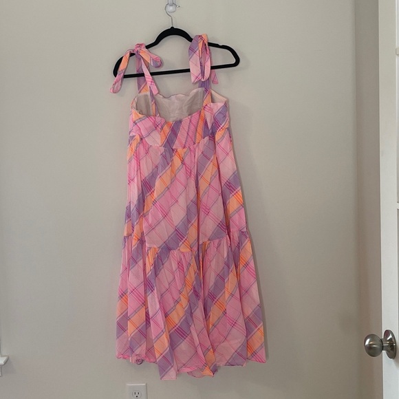 Lilly Pulitzer Pink Plaid Dress - Picture 6 of 7